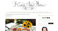 Desktop Screenshot of kimberlywhitman.com